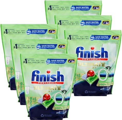 Finish Powerball Ultimate All in 1 Dishwashing Tablets (Pack of 45).